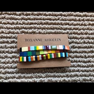 Brand New Roxanne Assoulin Bracelet Set